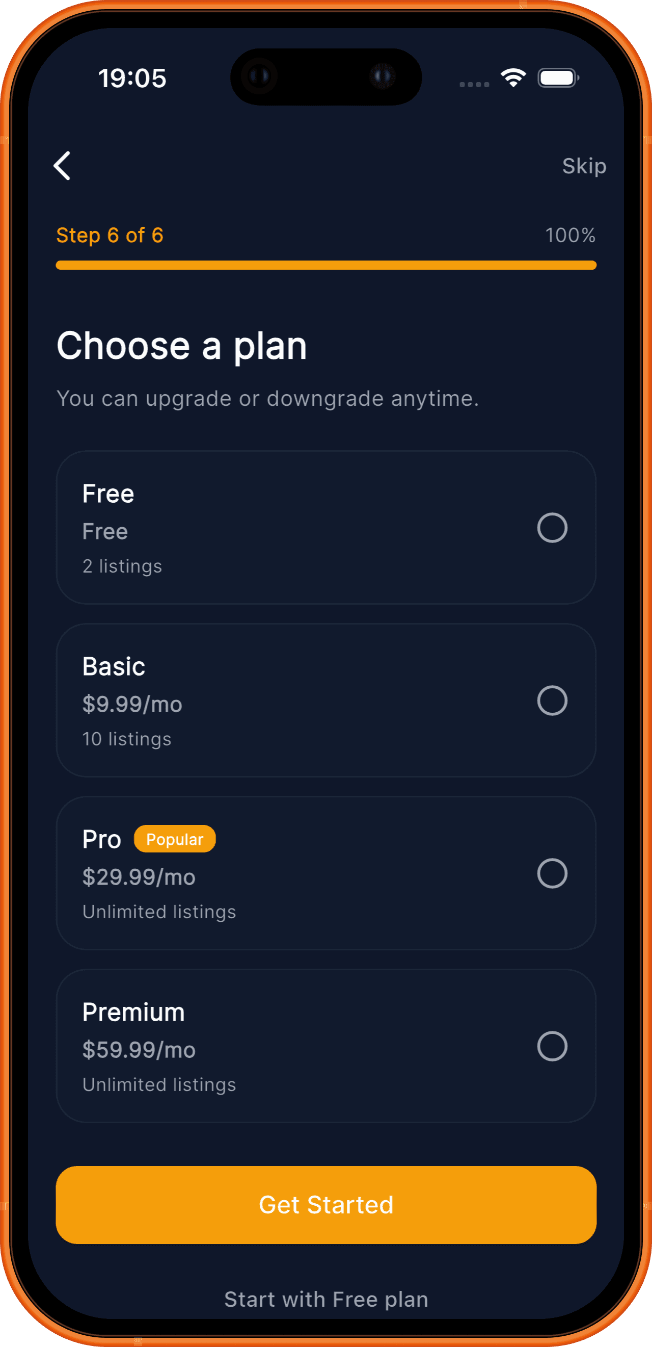 Mervoni owner dashboard showing subscription plans and revenue tools